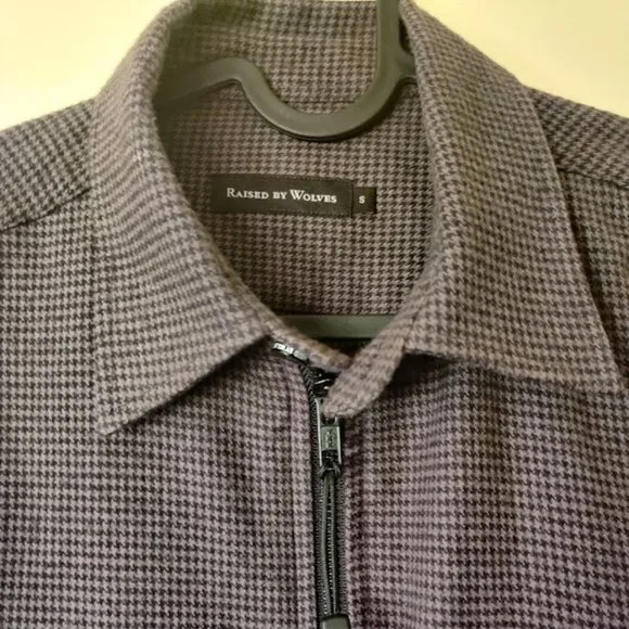 Raised By Wolves Zip-Up Overshirt - Picture 2 of 3